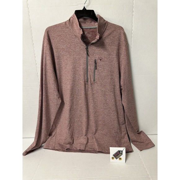 Southern Shirt Large 1/2 Zip Red Pullover Style 1V004 Soft Material - Picture 1 of 8